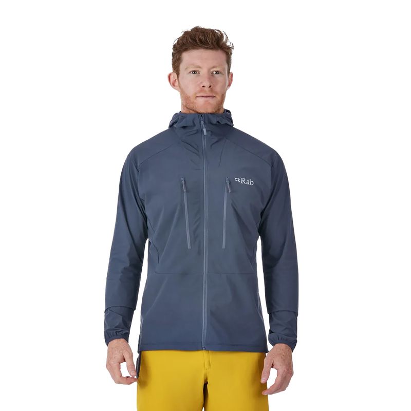 Kurtka softshell męska Rab Borealis steel