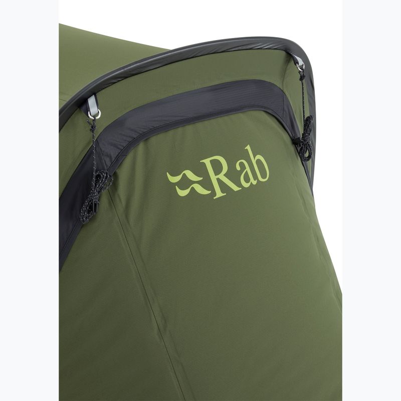 Namiot trekkingowy 1-osobowy Rab Ridge Raider Bivi olive 3