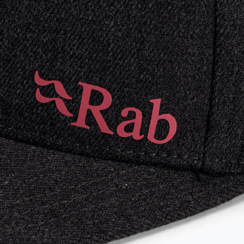 Czapka z daszkiem Rab Flatiron Logo ebony marl 5