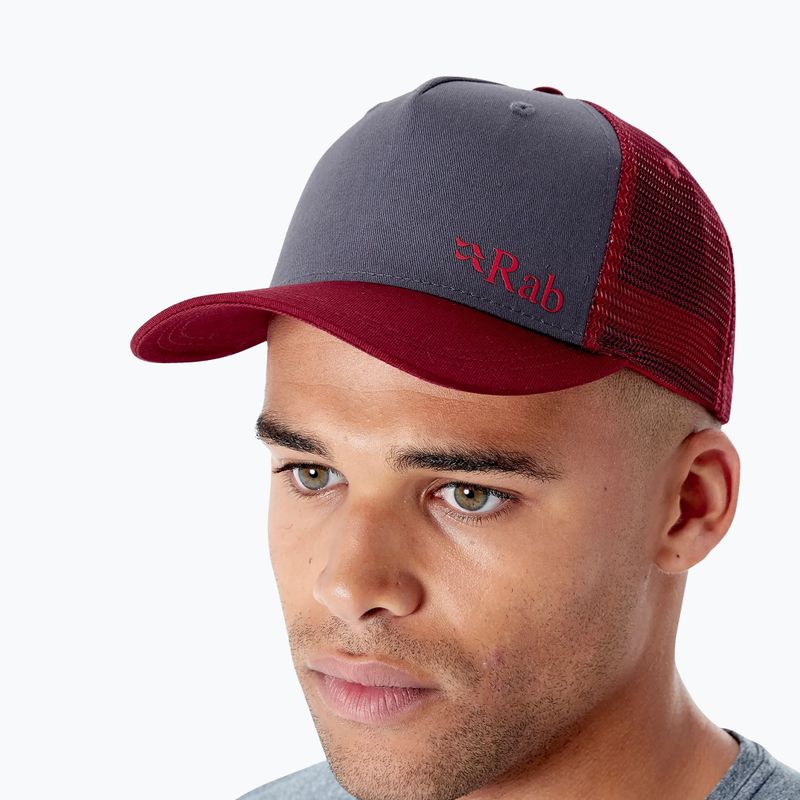 Czapka z daszkiem Rab Trucker Logo steel 6