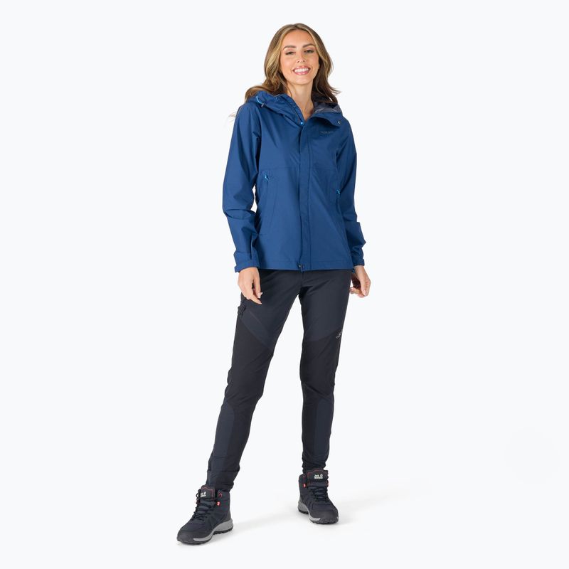 Spodnie softshell damskie Rab Torque Mountain beluga/black 2