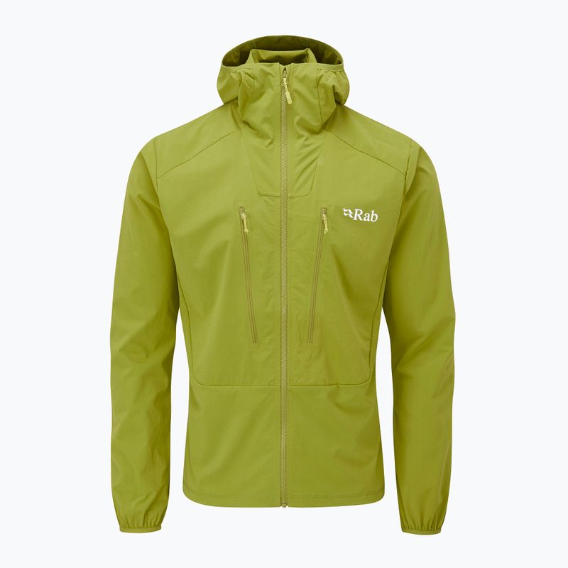 Kurtka softshell męska Rab Borealis aspen green 10