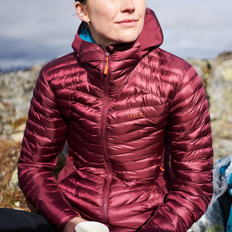 Kurtka damska Rab Cirrus Flex 2.0 Hoody deep heather 9