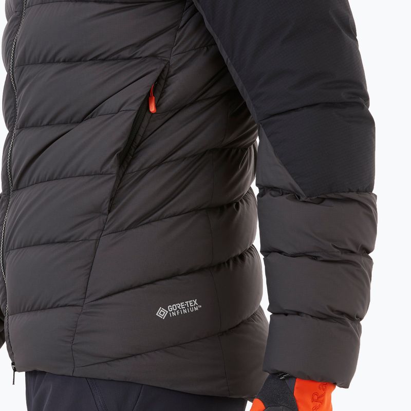 Kurtka puchowa męska Rab Infinity Alpine black/anthracite 9