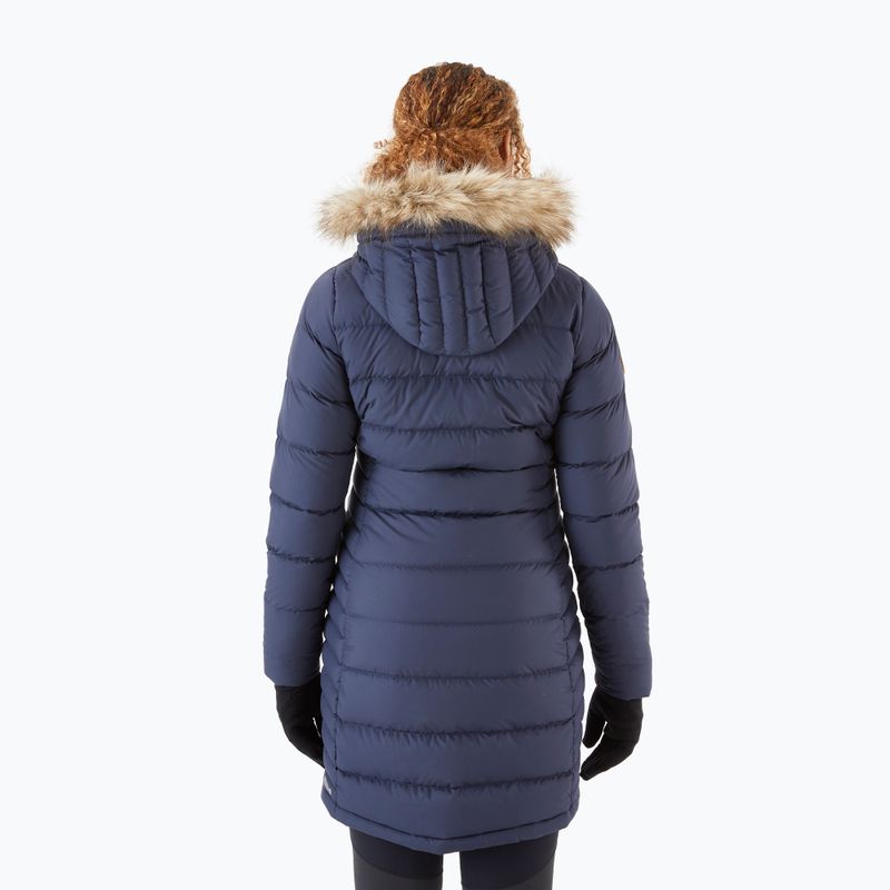 Kurtka puchowa damska Rab Deep Cover Parka deep denim 3