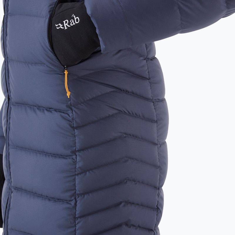 Kurtka puchowa damska Rab Deep Cover Parka deep denim 8