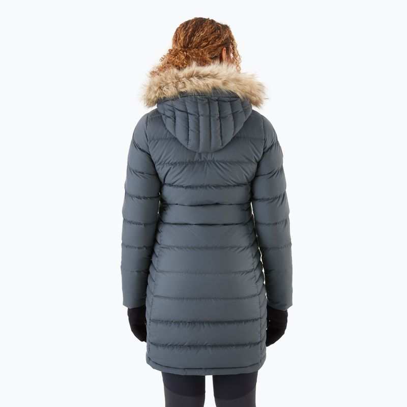 Płaszcz puchowy damski Rab Deep Cover Parka steel 2