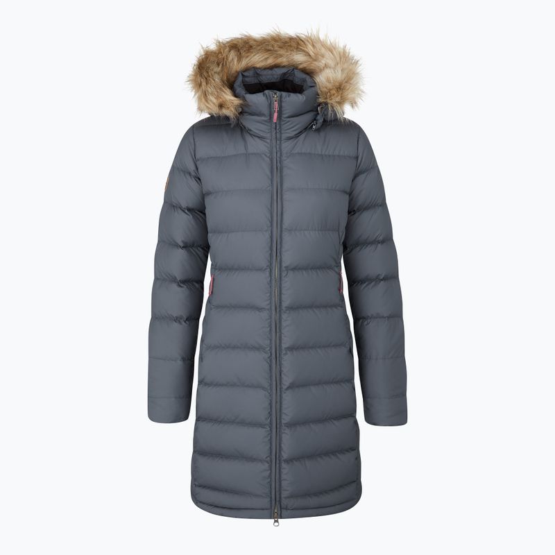Płaszcz puchowy damski Rab Deep Cover Parka steel 3
