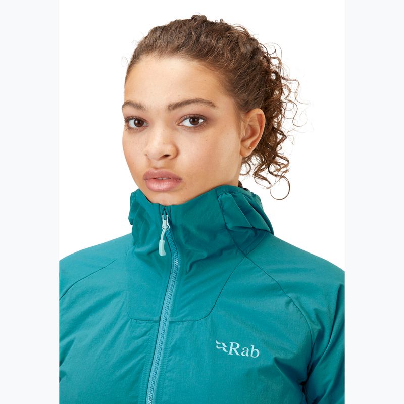 Kurtka softshell damska Rab Borealis marina blue 4