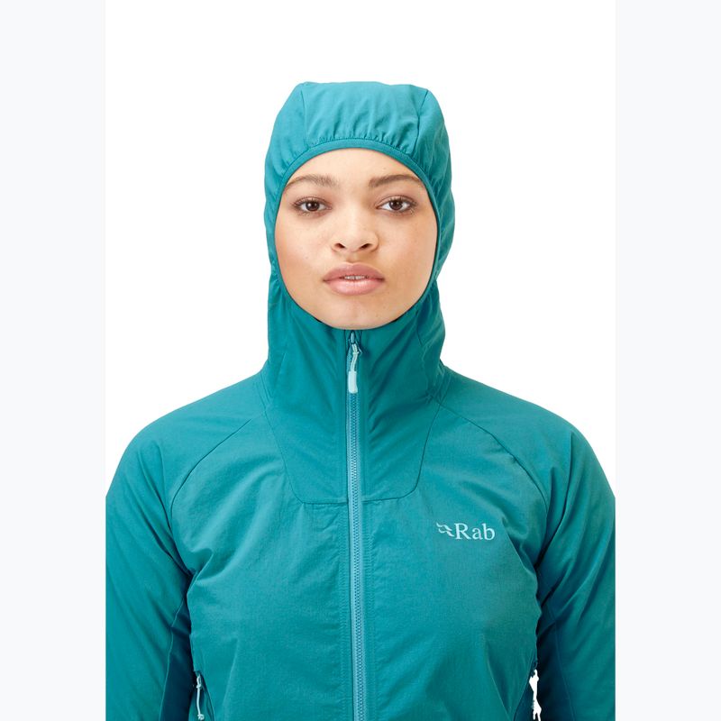 Kurtka softshell damska Rab Borealis marina blue 5