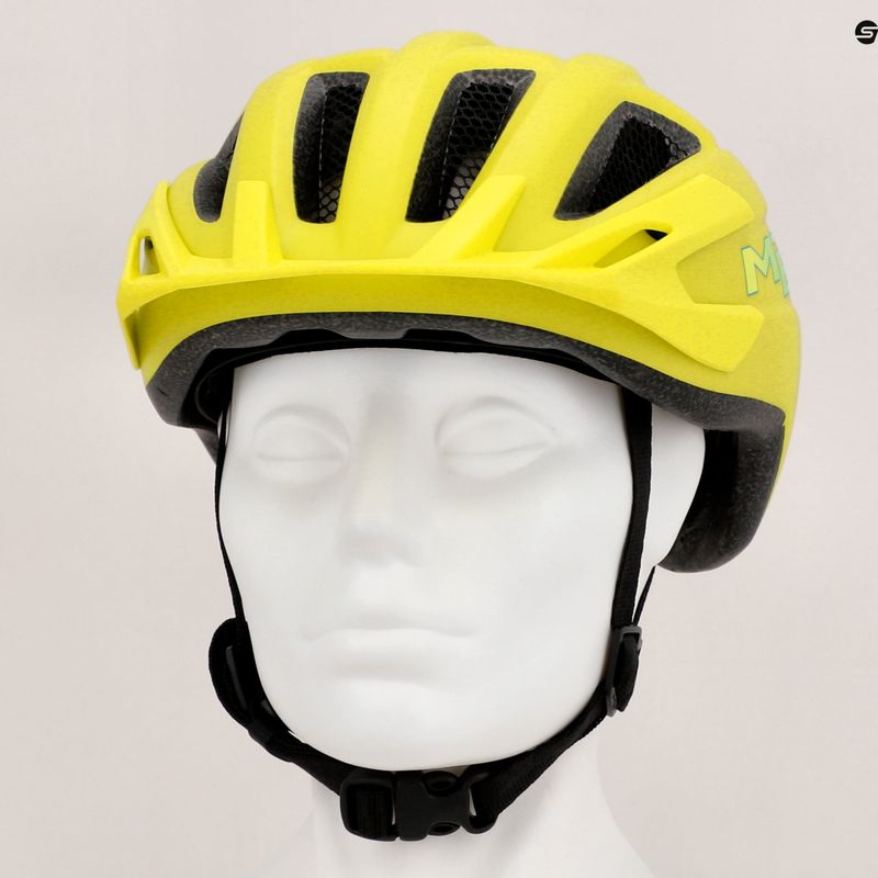 Kask rowerowy dziecięcy MET Crackerjack żółty 3HM147CE00UNGI1 11