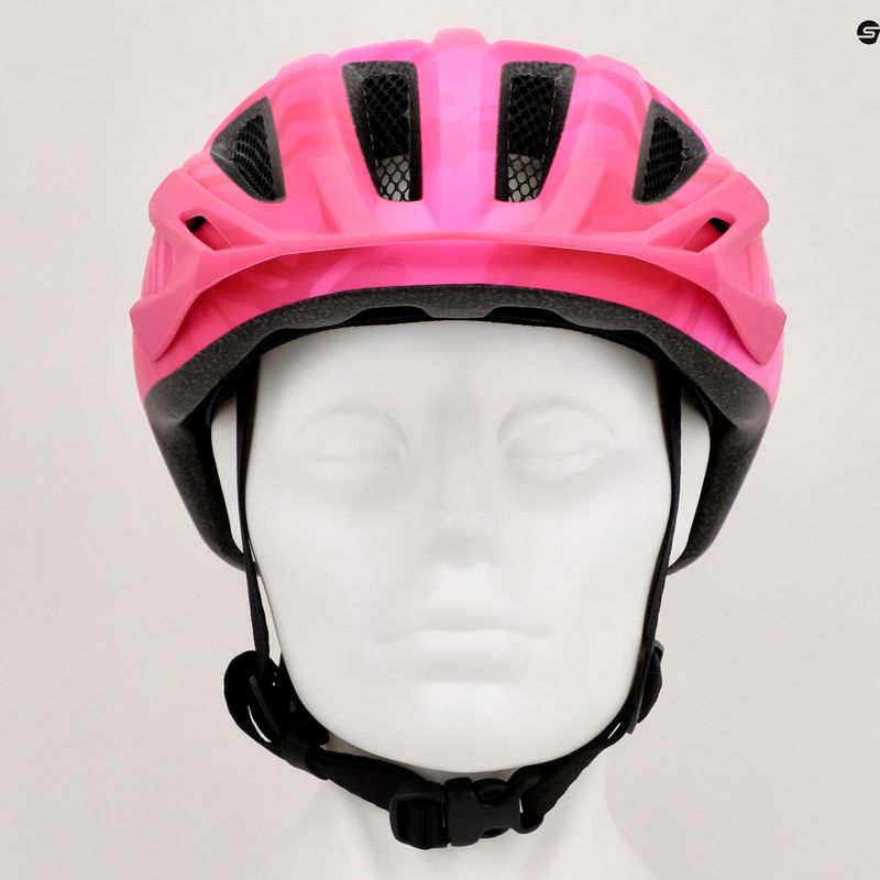 Kask rowerowy dziecięcy MET Crackerjack różowy 3HM147CE00UNPK1 11