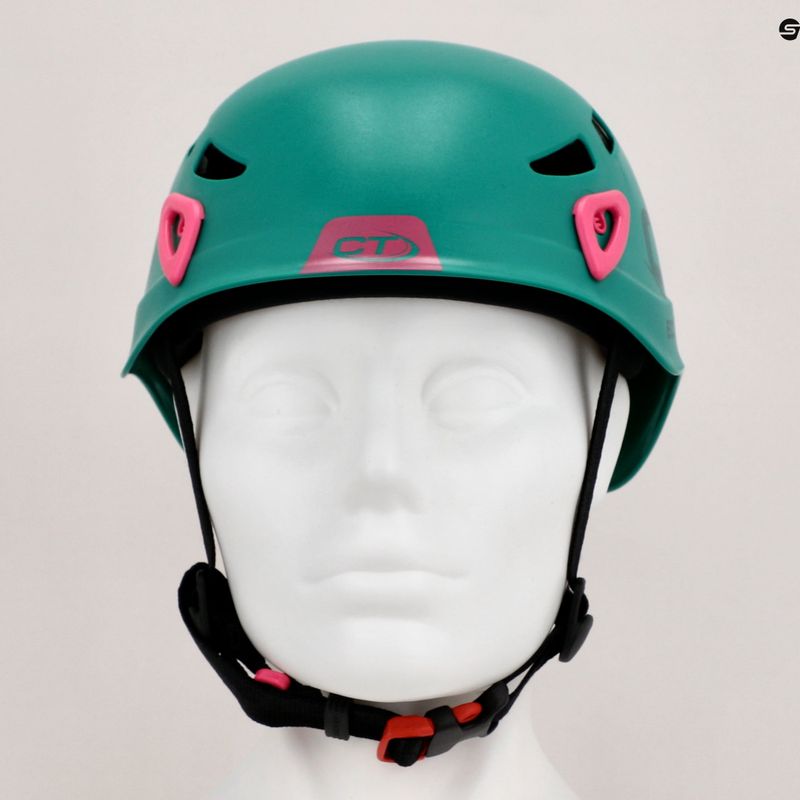 Kask wspinaczkowy dziecięcy Climbing Technology Eclipse green/pink 8