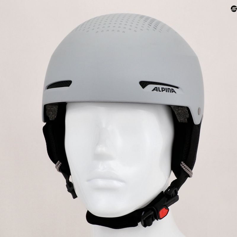 Kask narciarski dziecięcy Alpina Zupo grey matt 15