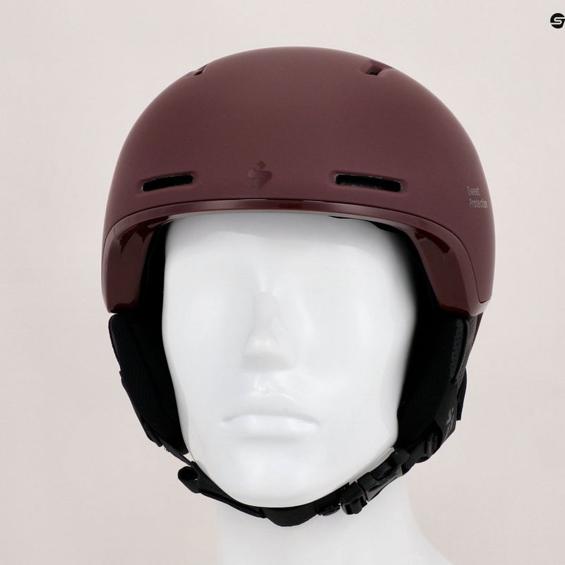 Kask narciarski Sweet Protection Looper matte meeko red 9