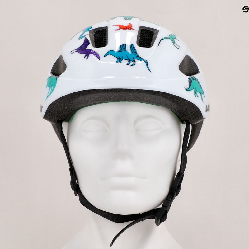 Kask rowerowy dziecięcy Lazer Pnut KinetiCore dinosaurs 9