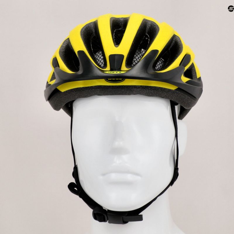 Kask rowerowy Bell Traverse matte black hi-viz 9