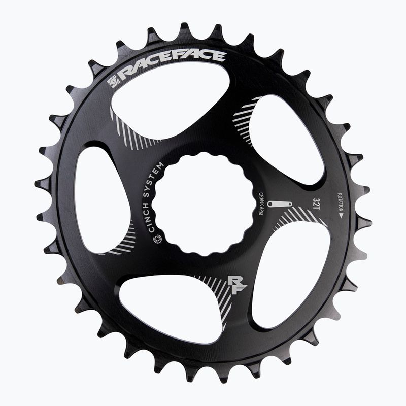 Zębatka RACE FACE Cinch DM Oval 28T black 3