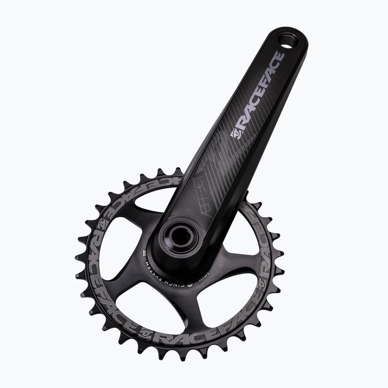 Mechanizm korbowy RACE FACE Aeffect R 137 black