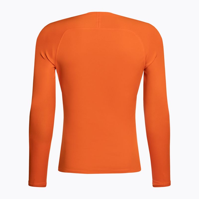 Longsleeve termoaktywny męski Nike Dri-FIT Park First Layer LS safety orange/white 2