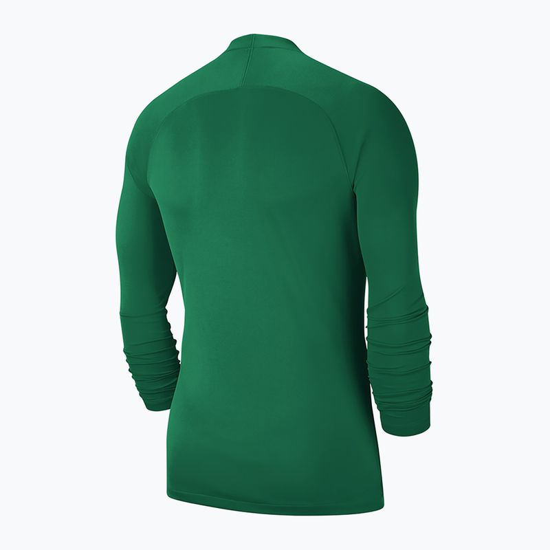 Longsleeve termoaktywny dziecięcy Nike Dri-FIT Park First Layer pine green/white 2