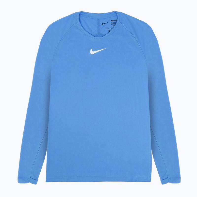 Longsleeve termoaktywny dziecięcy Nike Dri-FIT Park First Layer university blue/white