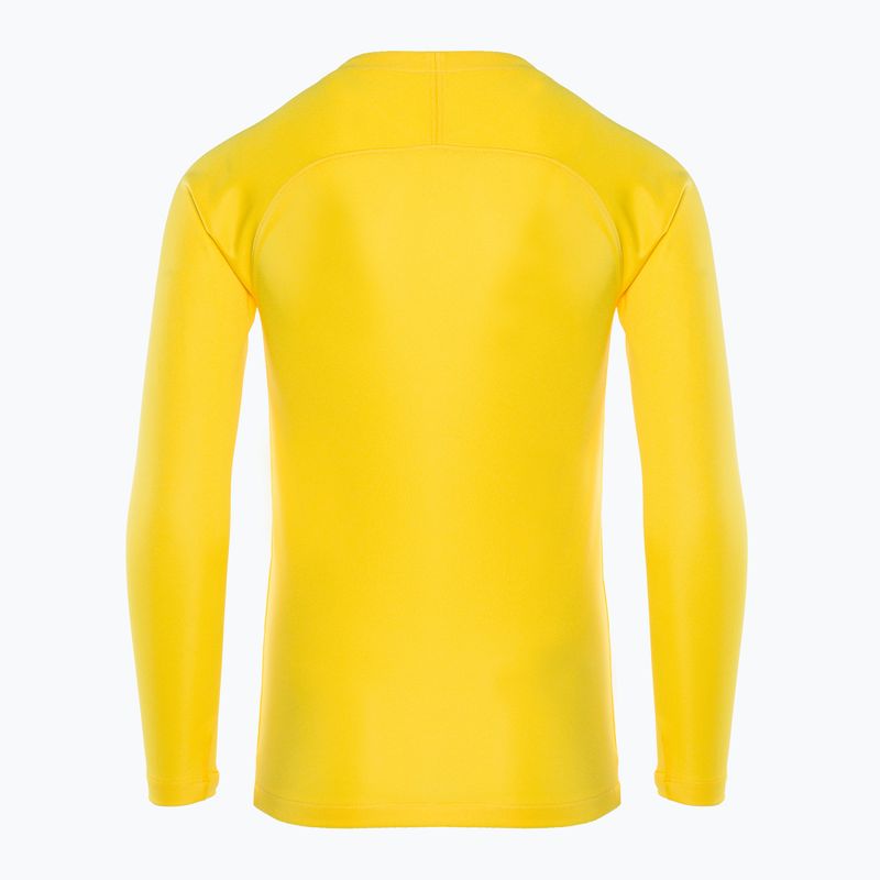 Longsleeve termoaktywny dziecięcy Nike Dri-FIT Park First Layer tour yellow/black 2