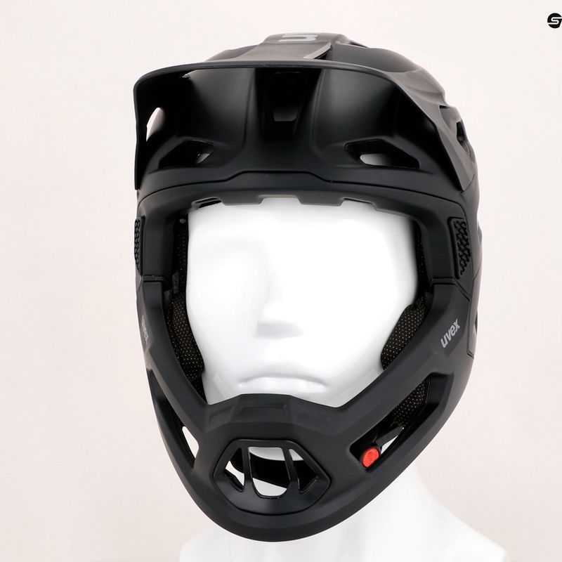 Kask rowerowy UVEX Revolt all black matt 13