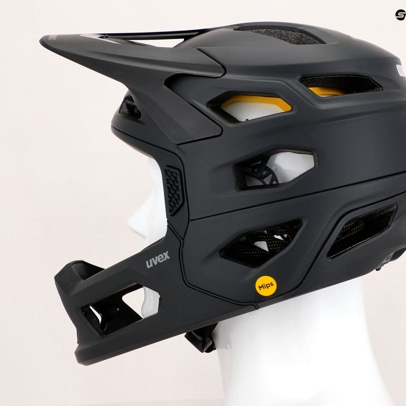 Kask rowerowy UVEX Revolt MIPS all black matt 14