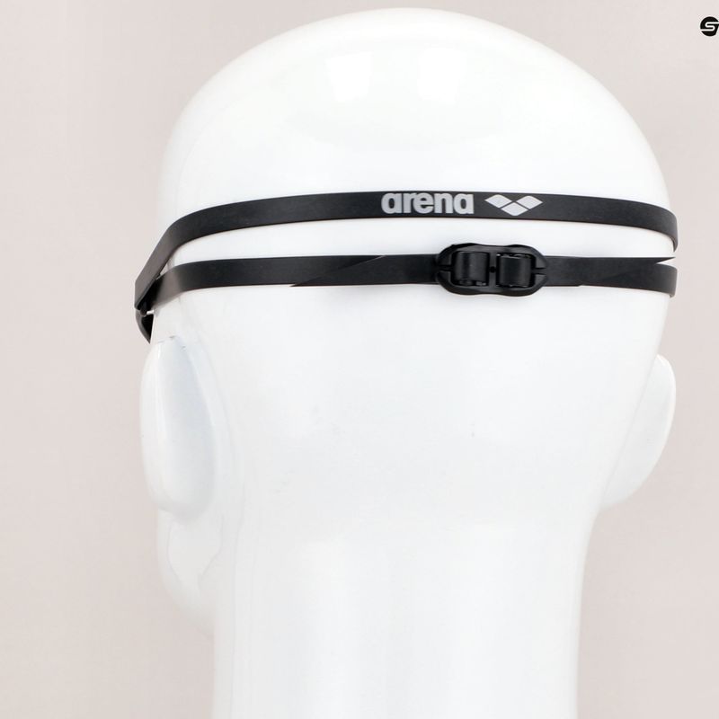 Okulary do pływania arena Cobra Swipe dark smoke/black/blue 15
