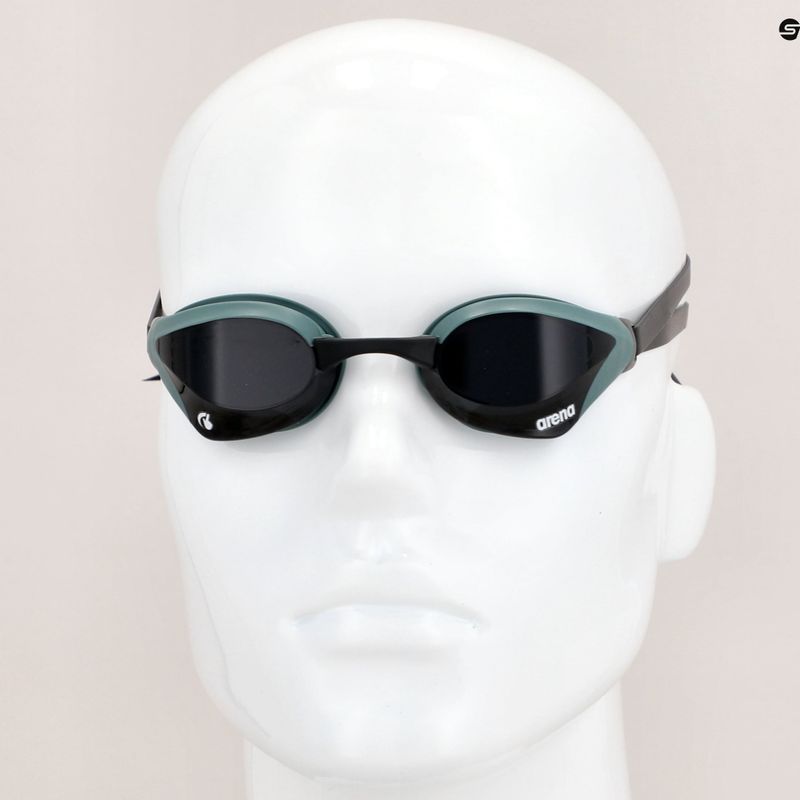 Okulary do pływania arena Cobra Core Swipe smoke/army/black 9
