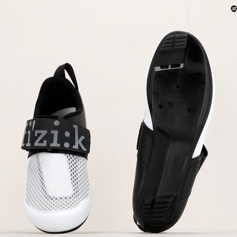 Buty triathlonowe męskie Fizik Transiro Hydra white/black 18