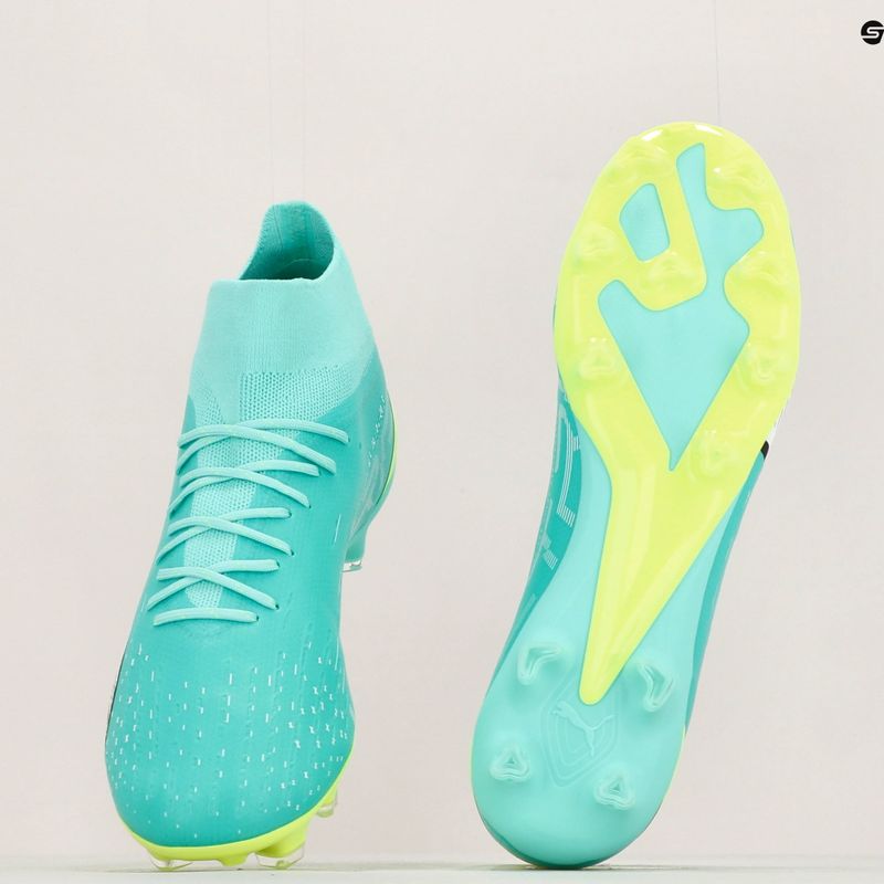 Buty piłkarskie męskie PUMA Ultra Pro FG/AG electric peppermint/puma white/fast yellow 18