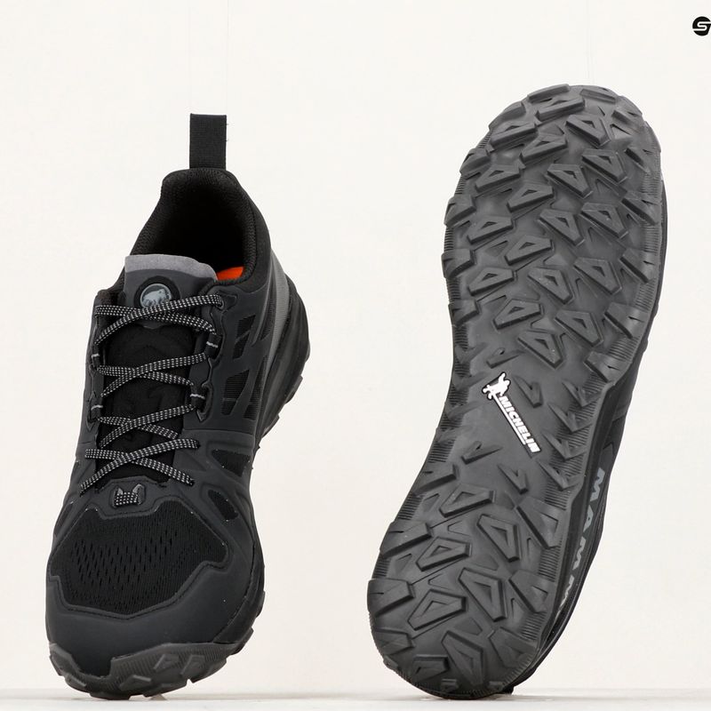 Buty turystyczne męskie Mammut Saentis Low black/titanium 11