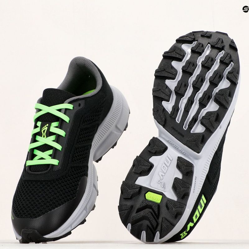 Buty do biegania męskie Inov-8 Trailfly Ultra G 280 black/grey/green 13