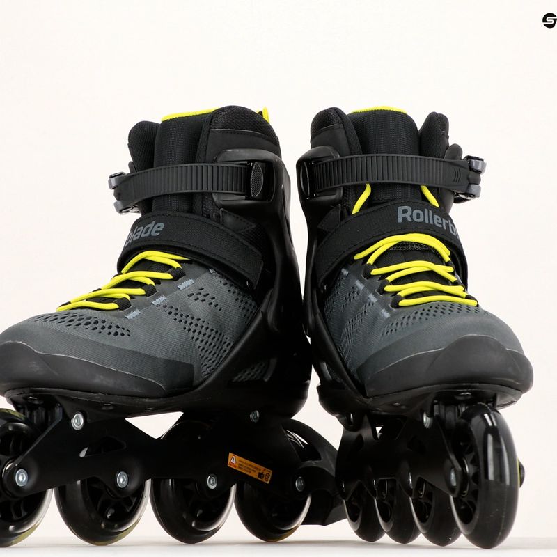 Rolki męskie Rollerblade Macroblade 80 black/lime 20