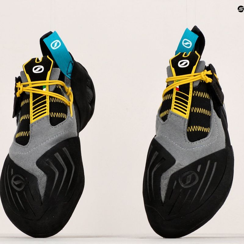 Buty wspinaczkowe męskie SCARPA Vapor S smoke/yellow 14