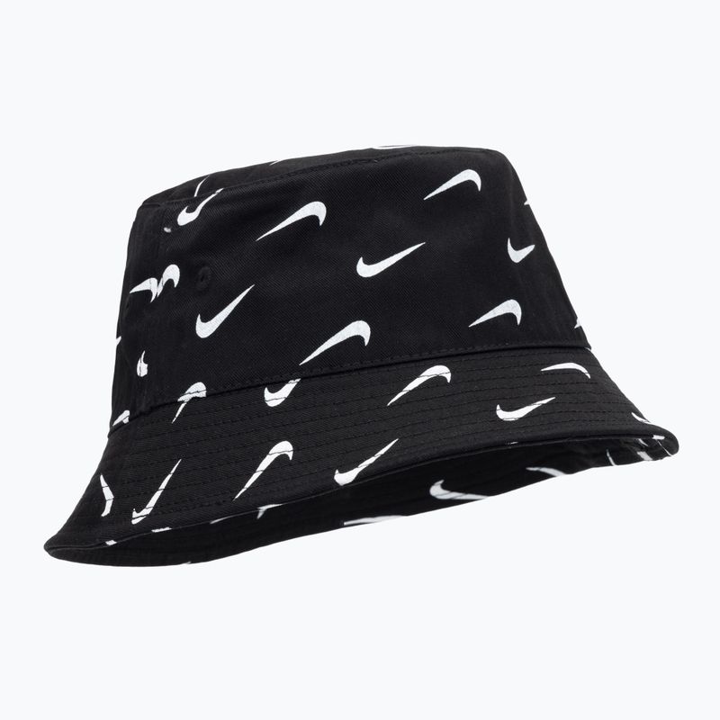 Kapelusz dziecięcy Nike Swoosh Print Bucket black