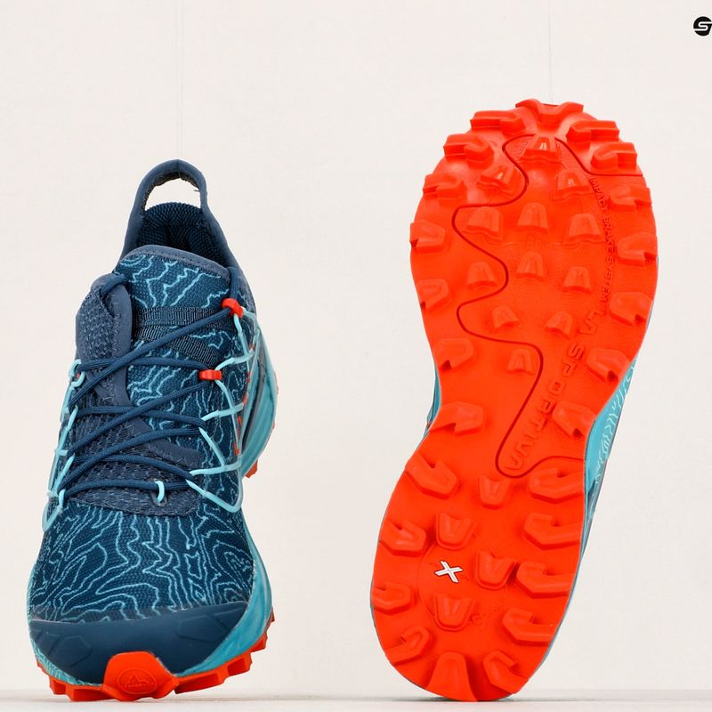 Buty do biegania damskie La Sportiva Mutant storm blue/cherry tomato 13