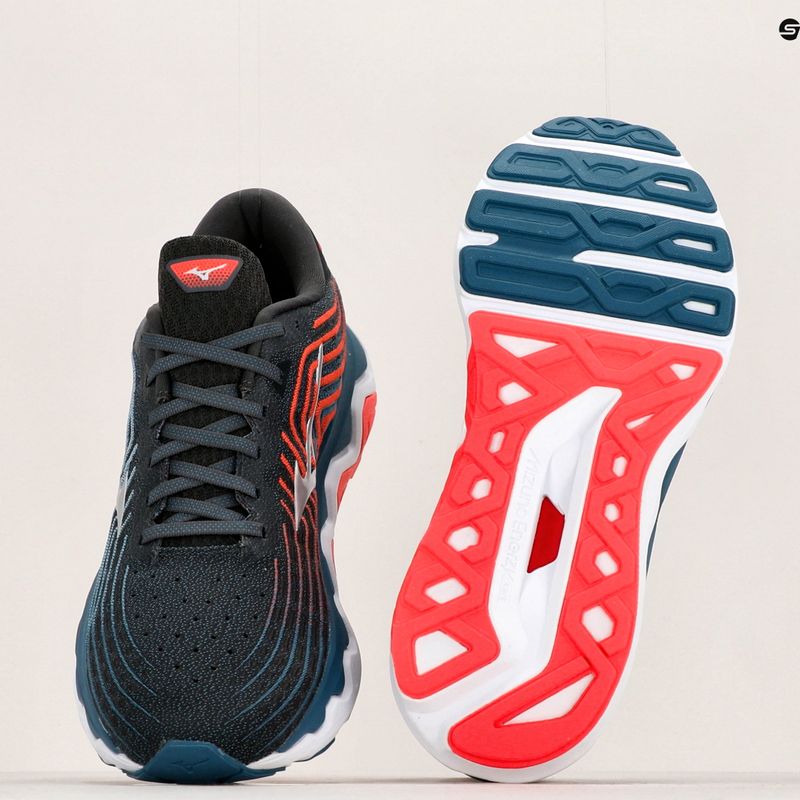Buty do biegania męskie Mizuno Wave Horizon 6 granatowy J1GC222611 10