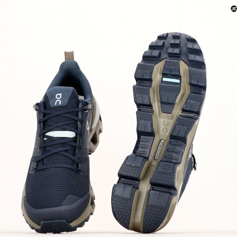 Buty męskie On Running Cloudwander Waterproof midnight/olive 11