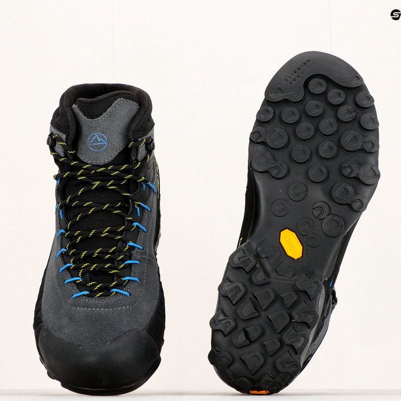 Buty podejściowe męskie La Sportiva TX4 Mid GTX carbon/lime punch 17