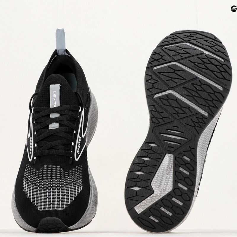 Buty do biegania męskie Brooks Levitate StealthFit 6 black/grey/oyster 17