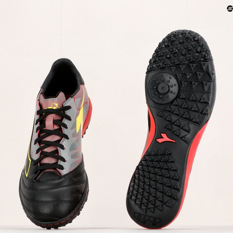 Buty piłkarskie męskie Diadora Brasil Elite Veloce R TFR czarno-czerwone DD-101.179182-D0136-40 17