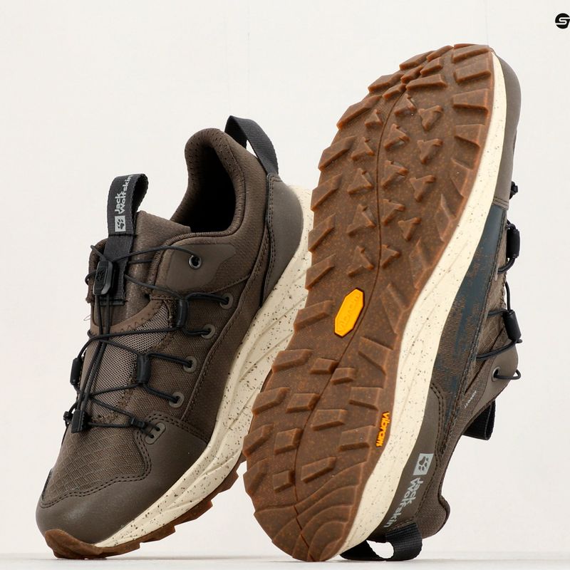 Buty trekkingowe męskie Jack Wolfskin Terraquest Low coconut brown 17