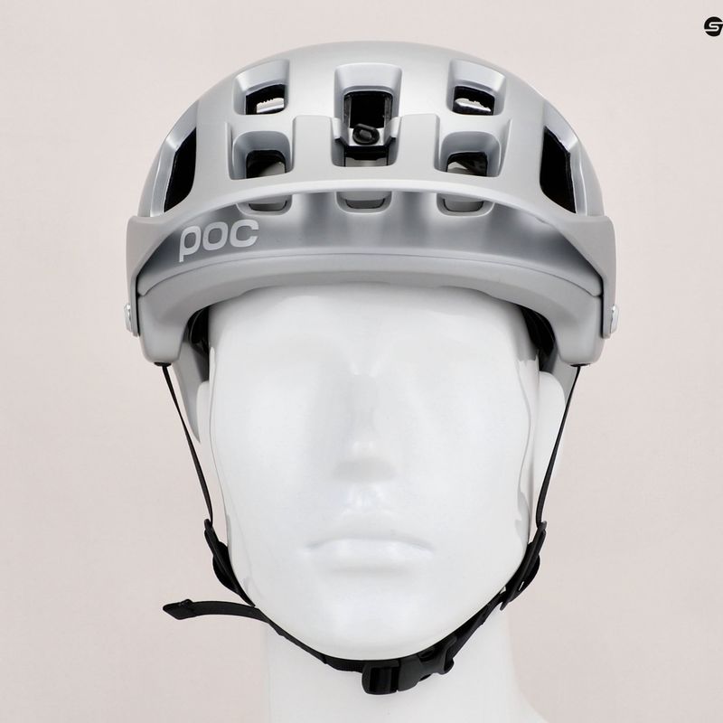 Kask rowerowy POC Tectal argentite silver matt 8