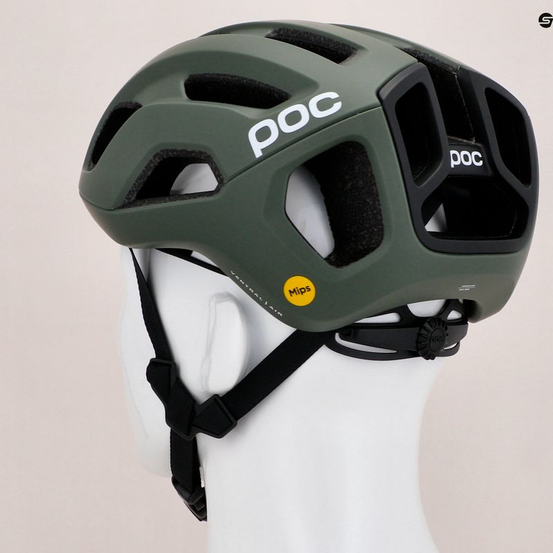 Kask rowerowy POC Ventral Air MIPS epidote green matt 7