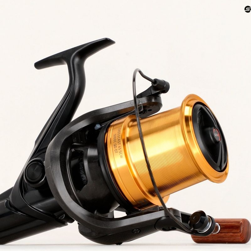 Kołowrotek karpiowy Daiwa Crosscast 45 SCW QD OT czarny 5