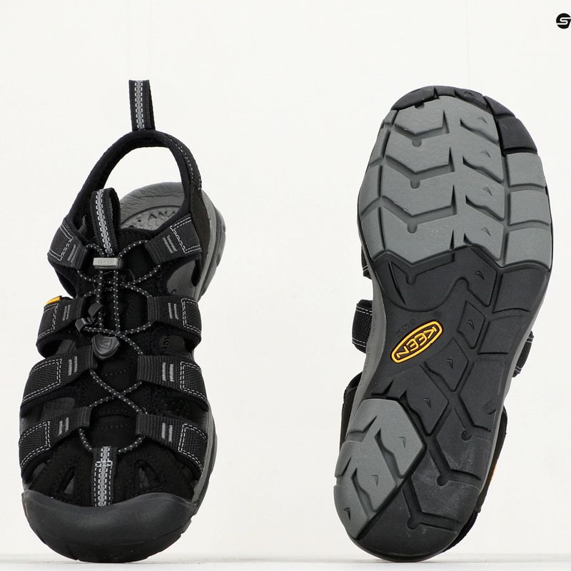 Sandały męskie KEEN Clearwater CNX black/gargoyle 17