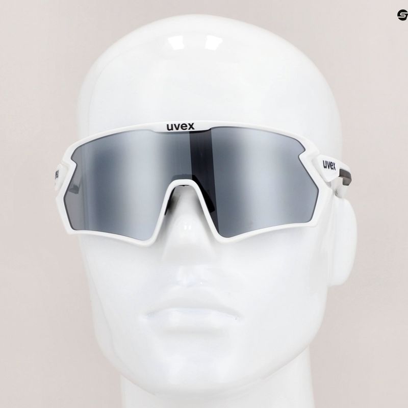 Okulary przeciwsłoneczne UVEX Sportstyle 231 2.0 Set white black matt/mirror silver 12